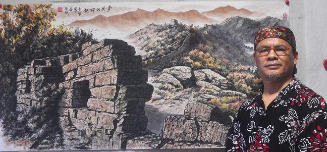 长城万里设计图__绘画书法_文化艺术_设计图库_昵图网n.