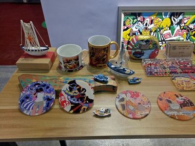 藤壶文化创意渔民画衍生品