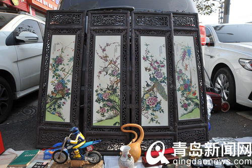 昌乐路文化艺术品大集 流行于80年代的手工艺术品受青睐
