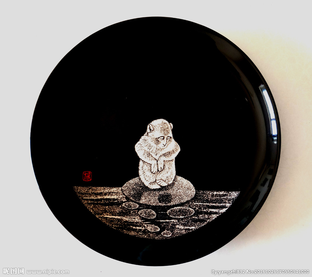 微雕刻瓷设计图 传统艺术的细腻之美